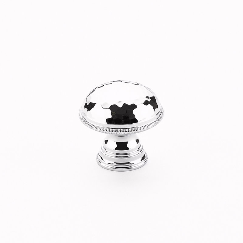 Atherton Round Knob, Polished Chrome