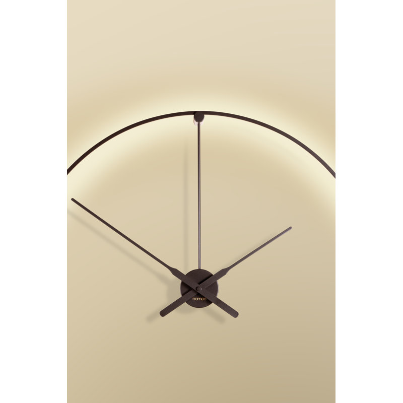 Ombra Aluminium Skeleton Wall Clock