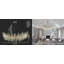Tree Branch Snow Crystal Chandelier Lighting 47"L-372531614