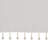 Karlita Silver Lightweight Solid Faux Silk Lined Twisted Tab Top Single 50x26" Valance with Beads-1245366672