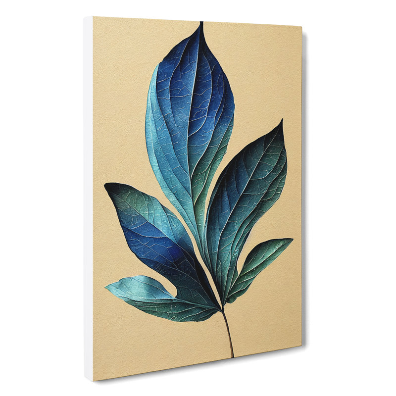 View Of A Leaf No.1 - Wrapped Canvas, 50cm H x 35cm W x 3cm D