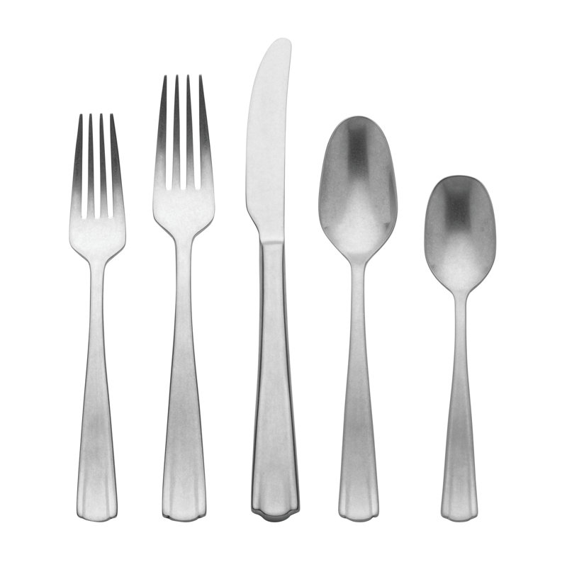 Ensemble de couverts 65 pièces French Perle