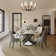 Modern Round Dining Table for 4-6 with Sintered Stone Tabletop, X Carbon Steel Base Pre-Assembly
