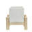 Ceramic Indoor Planter With Wood Stand