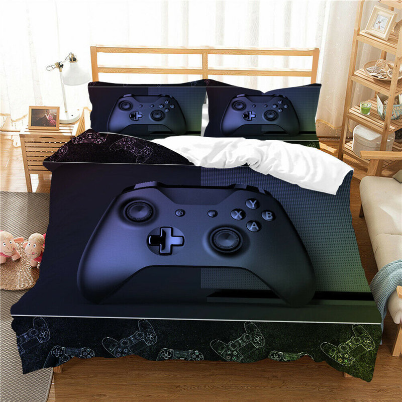 Emlin Abstract Duvet Cover with Pillowcases Included, 220 x 240 cm - 2 Pillowcases (65 x 65 cm)