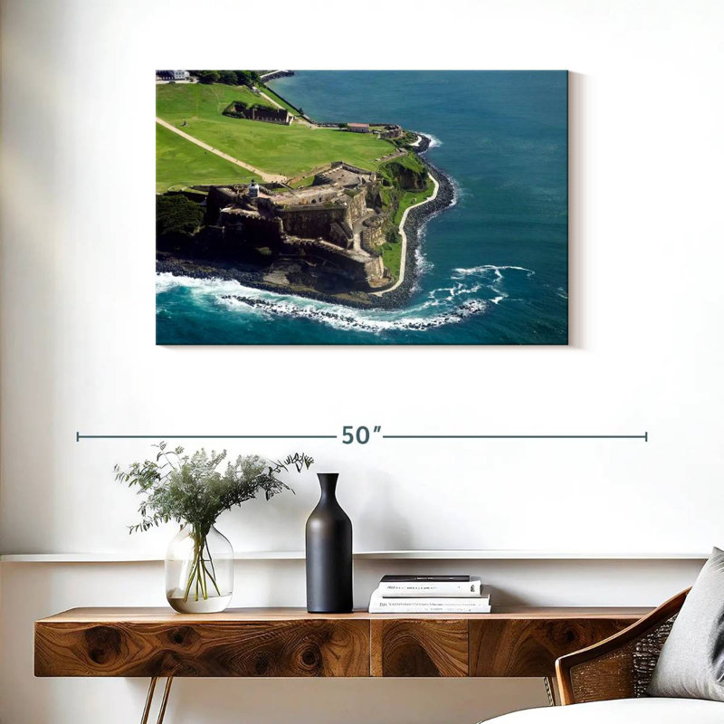 Gillard El Morro In Puerto Rico, 24" H x 36" W