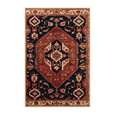 Tapis brun lavable à la machine