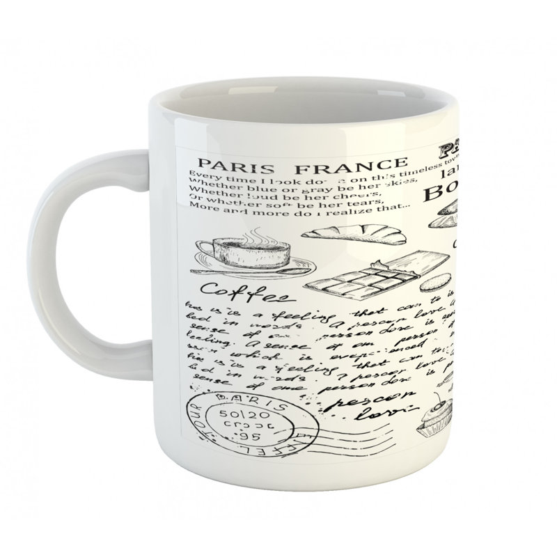 Grande tasse à café paris