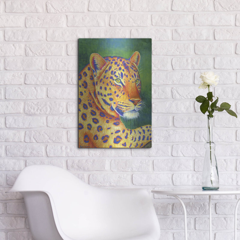 Bungalow Bungalow «Queen of the Jungle» par Rebecca Wang Art, 24 po x 36 po, H 24 po x l 16 po
