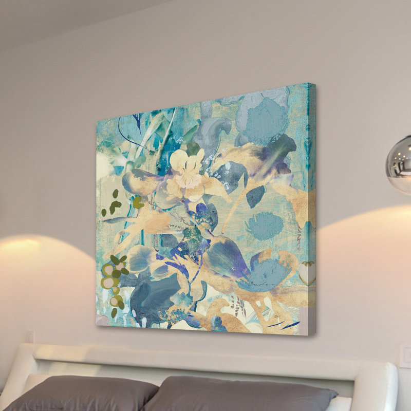 Evelia - Wrapped Canvas Painting, 81cm H x 81cm W x 3.81cm D