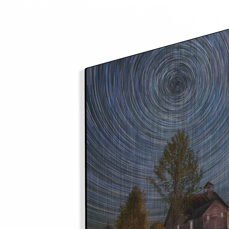 Mur de métal August Night® «Night School» par Rick Berk, H 12 po x l 16 po