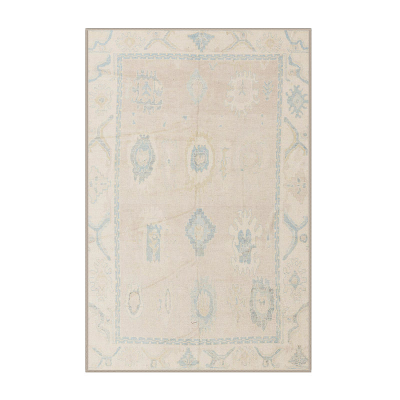 Tapis abstrait moderne 4337, Rectangle 2 pi x 4 pi