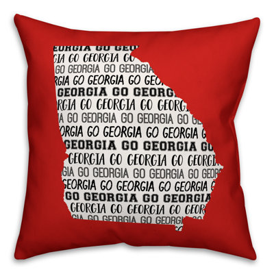Outdoor Reversible Throw Pillow