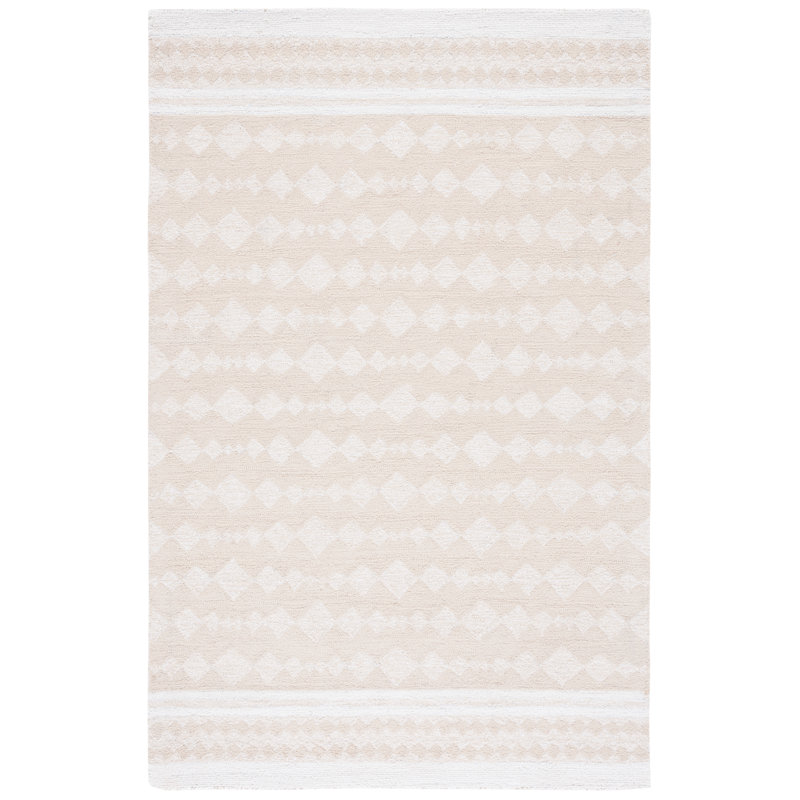 Tapis ivoire / beige Kairos Capri 704, Rectangle de 5 pi x 8 pi