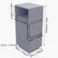 25cm W Manufactured Wood Bedside Table-1108226303