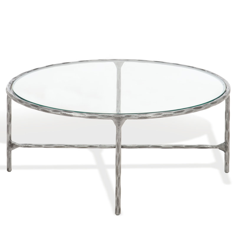 Table basse Evelynn, Argent argent, Clair, Harwich