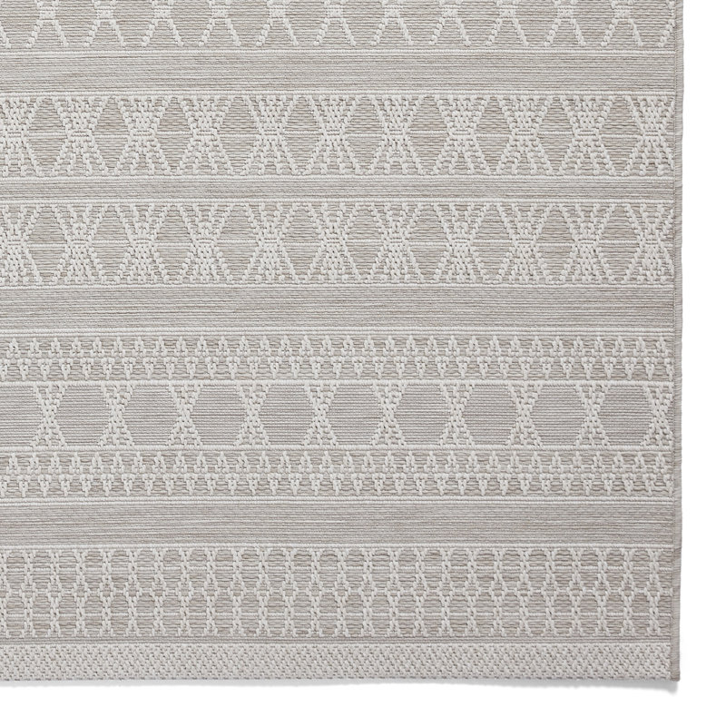 Ndayisenga area rug Machine Woven Rectangle Beige, Rectangle 120cm x 170cm