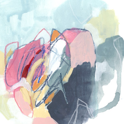 Chromatic Tangle I by June Erica Vess - Wrapped Canvas Painting