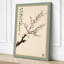 Plum Blossom Calligraphy Japandi - Wrapped Canvas-902839074-902839087