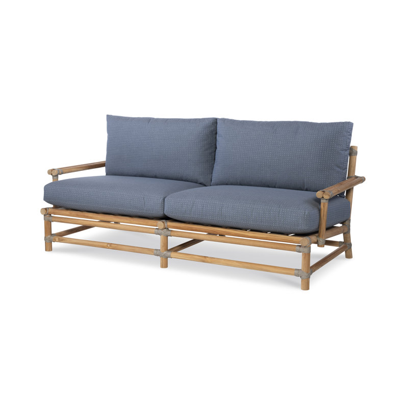 Carrier And Company Outdoor Outdoor - Seat Patio Sofa, Gray Polyester 71617L82