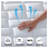 Queen 10-Inch Hybrid Mattress in a Box - Memory Foam and Pocket Spring, Medium Firm, Fiberglass Free