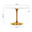 Tazio Round Marble Dining Table-48243842-48243843