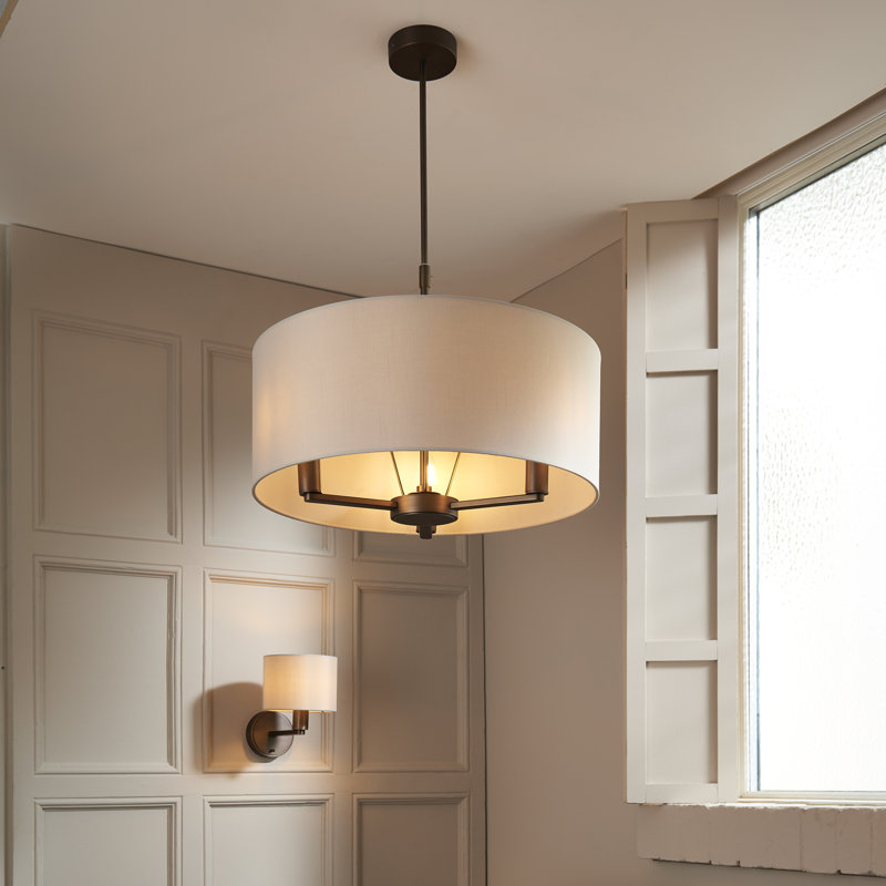 Katrina Armed Sconce, Antique Bronze/Grey