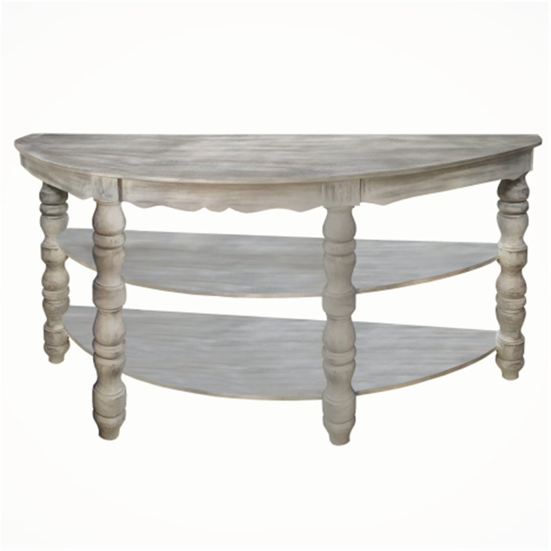 Console en bois massif 59,8 po Russ