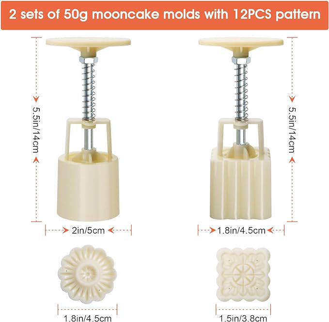 NIERBO Non-Stick Baking Molds