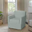 Fauteuil décoratif vert menthe