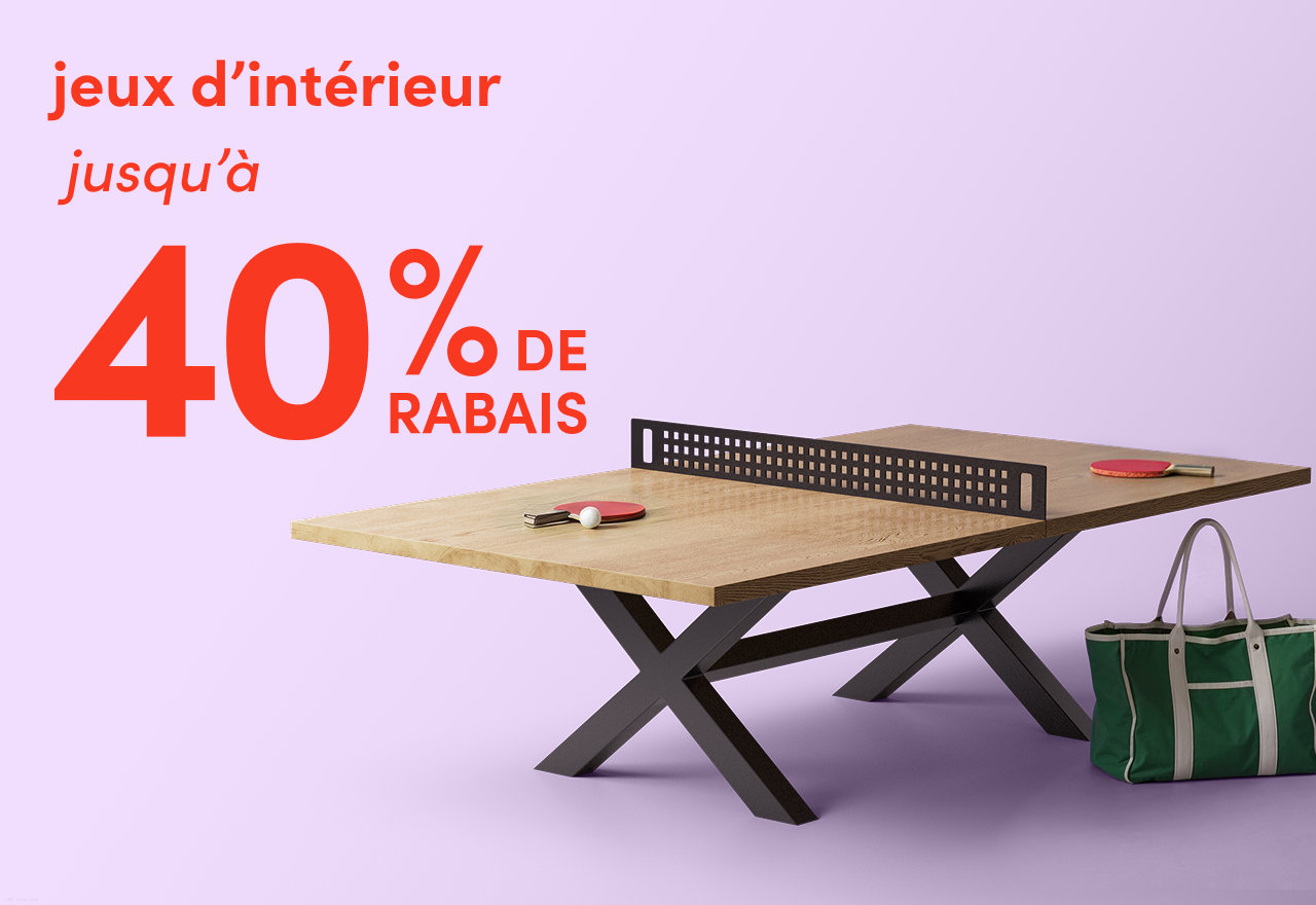 jeux d’intérieur et d’extérieur en solde