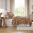 Laura Ashley Marta Cotton Reversible Brown Quilt Set-101503778
