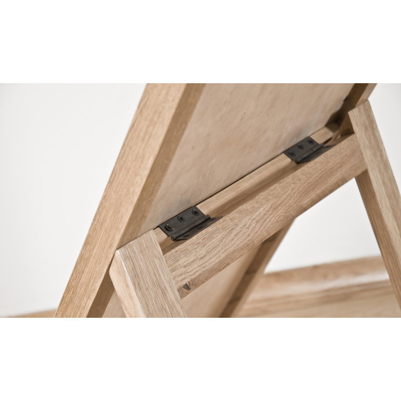 Wood Flat Floor Mirror