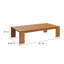 Ensemble de meubles de patio en bois d'acacia de couleur gris clair clair Tahoe