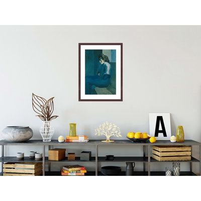«Melancholy Woman» par Pablo Picasso, impression giclée sur cadre