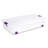 Sterilite Plastic Storage Containers with Latching Lids, Clear