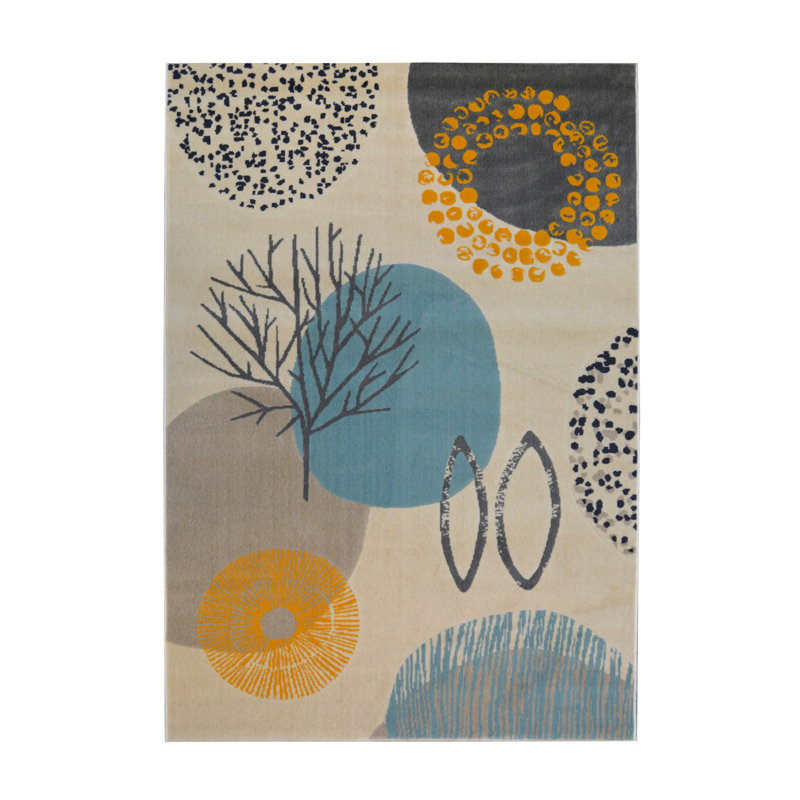 Geometric Area Rug, Rectangle 120 x 170 cm