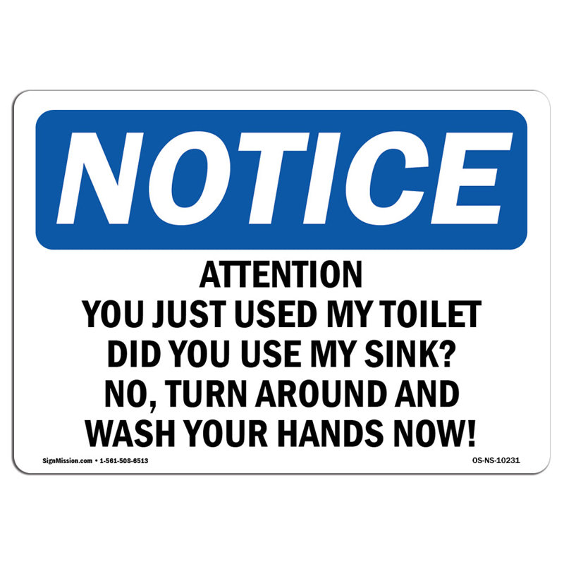 Notice Sign