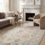 Tapis bohème gris / multicolore Kula-1097298851