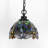 Altnahinch 1 - Light Matte Black Dome Pendant-552322407