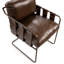 Strapling Leather Dining Chair-2063148781
