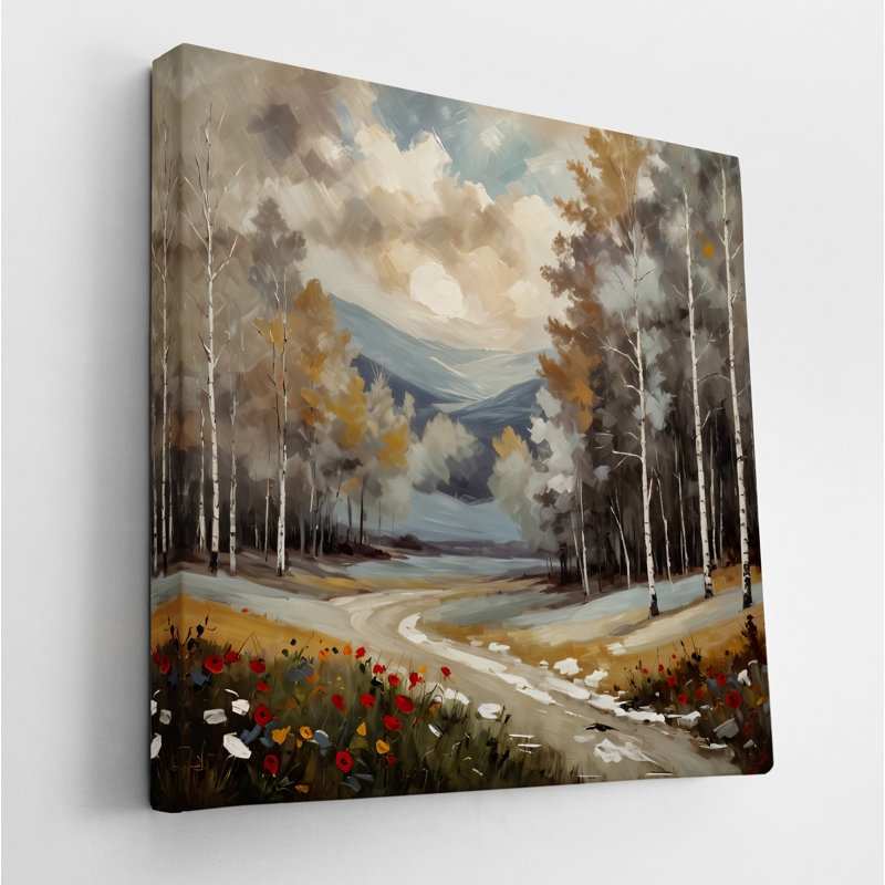Forest Path, 48" H x 48" W