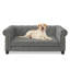 Canapé-lit surélevé élégant et durable pour petits et moyens chiens, idéal pour un repos confortable et un décor moderne-485876370