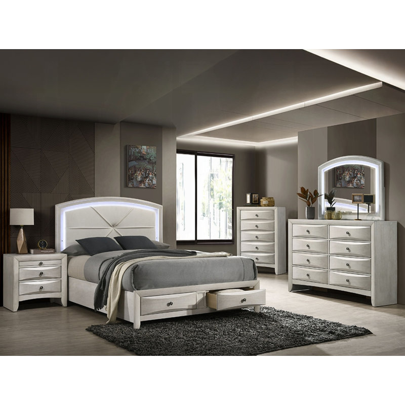 Ramondi 5-pcs Bedroom Set, Queen