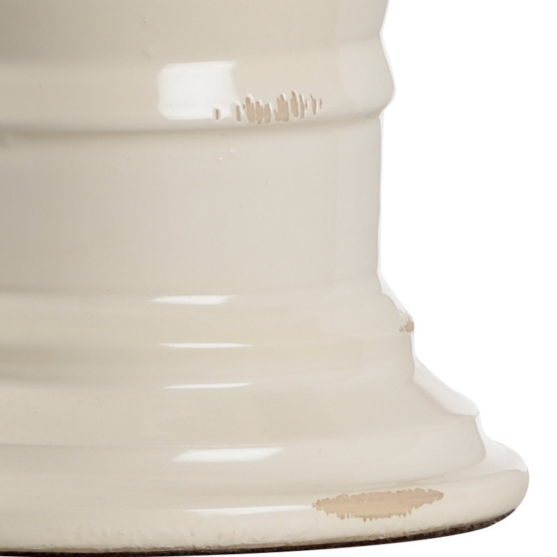 Vietri Table Lamp, Cream
