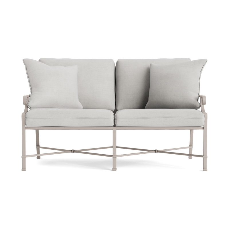 Venetian Outdoor 2 - Seat Loveseat, Dove, Fusion Dove