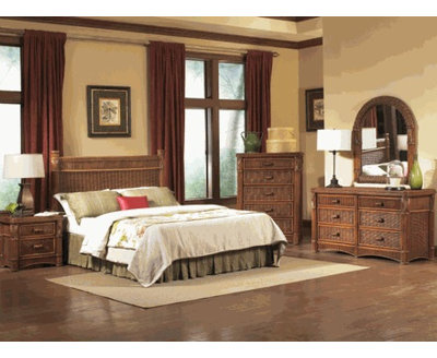 Table de chevet 2 tiroirs Woodlake