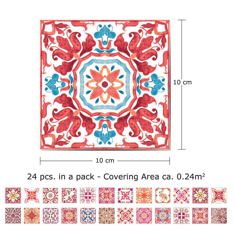 Achahi Abstract Tile Decal