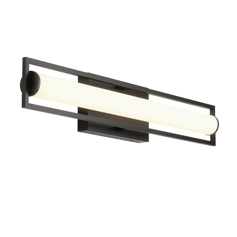 Avitto Dimmable LED Vanity Light, Matte Black