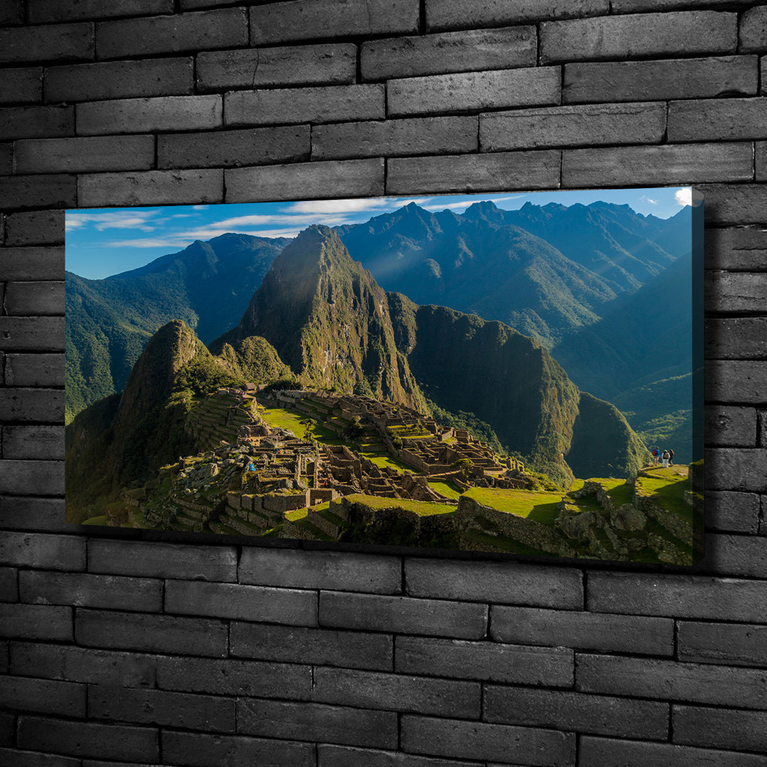 Ruinen von Machu Picchu - Kunstdrucke auf Leinwand